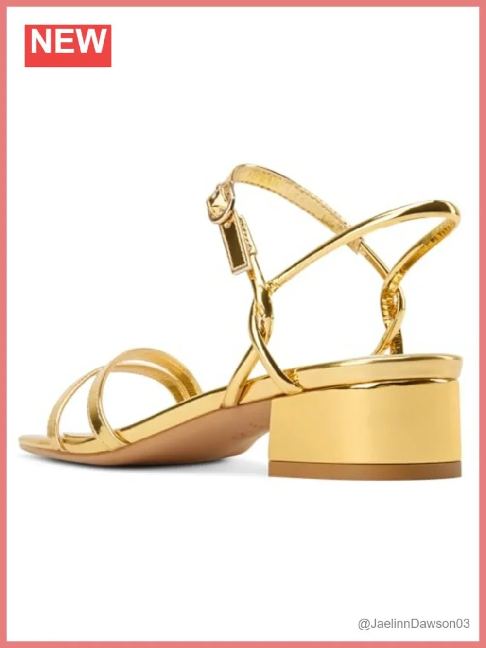 Strappy Low Heel Sandals Square Toe Chunky Block Heels Ankle Strap Wedding